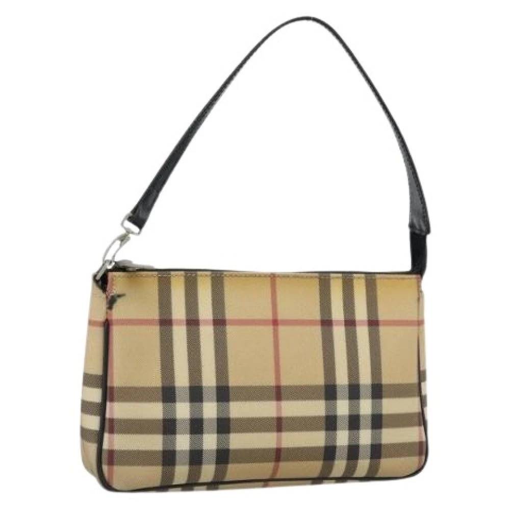 Burberry Vintage - Pre-owned Accessory Pouch Vintage - Dam - ONE Size - Läder