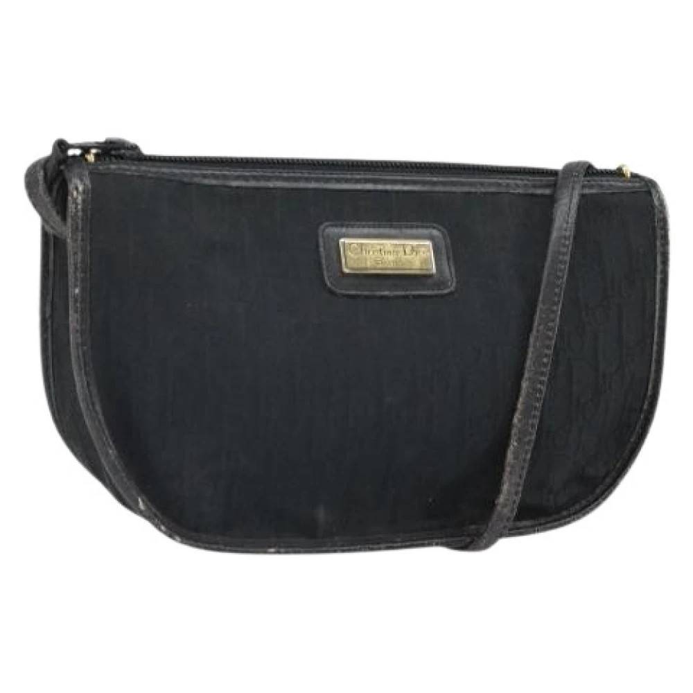 Dior Vintage - Pre-owned Trotter Canvas Axelväska Vintage - Dam - ONE Size - Läder