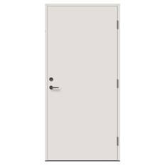 Ytterdörr Nordic Entre Slät Vit BxH: 90x210 Vänster - Installation/montering finns att köpa till