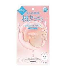Momopuri Milky Serum Mask Maschera Viso Idratante 4 pz