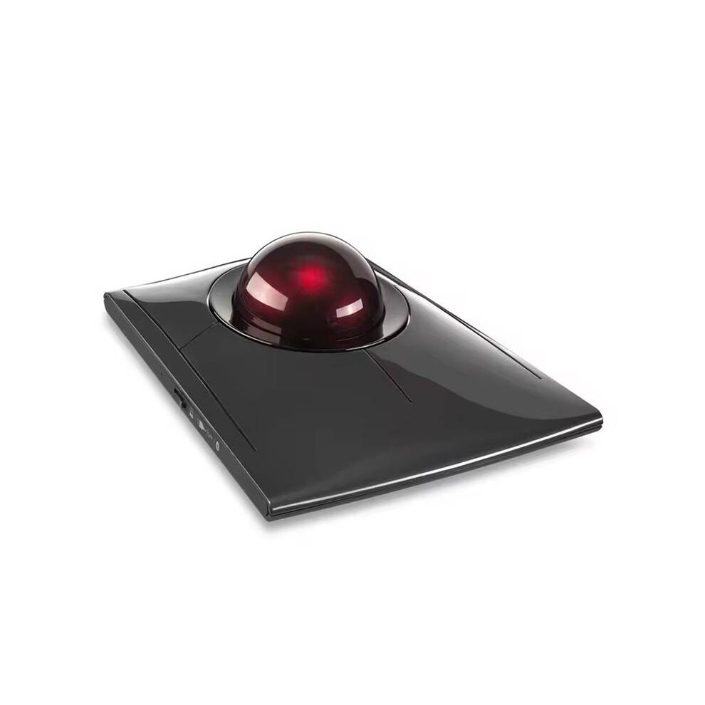 Wireless Trackball Mouse, Rechargeable Portable Comfortable Office Mouse Compatible with Multiple Platforms
