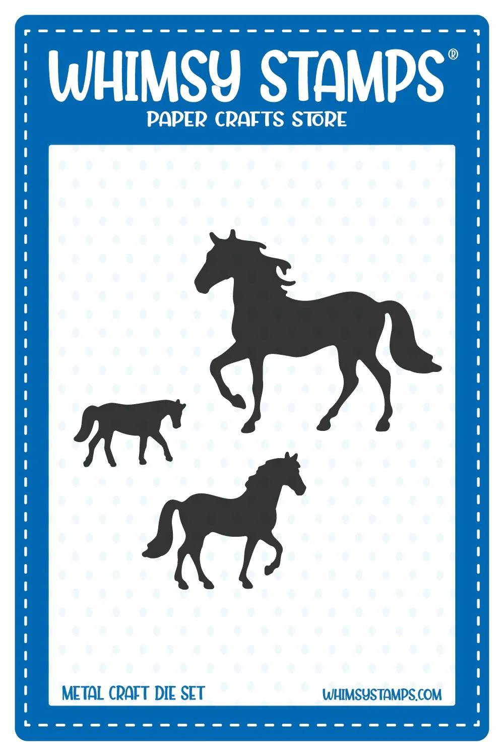 Roaming Horses 2026 New Metal Cutting Dies For DIY Scrapbooking Crafts Maker Photo Album Template Handmade Decoration