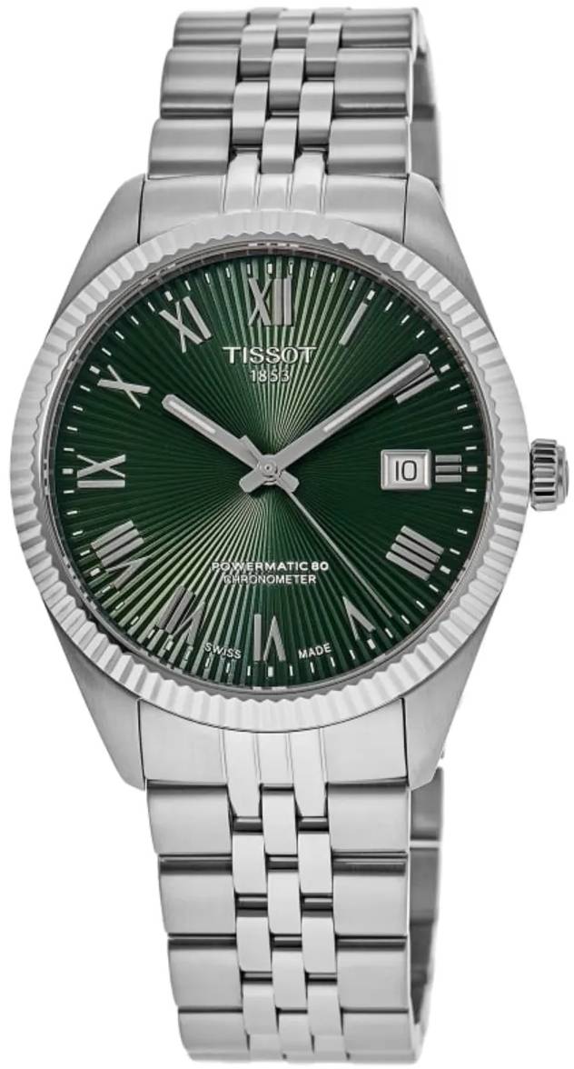 Tissot Herreur T156.408.11.093.00 Ballade Grøn/Stål Ø39 mm