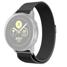 Garmin Vivomove HR/Vivoactive 3 Music etc. Milanesisk urrem - Sort