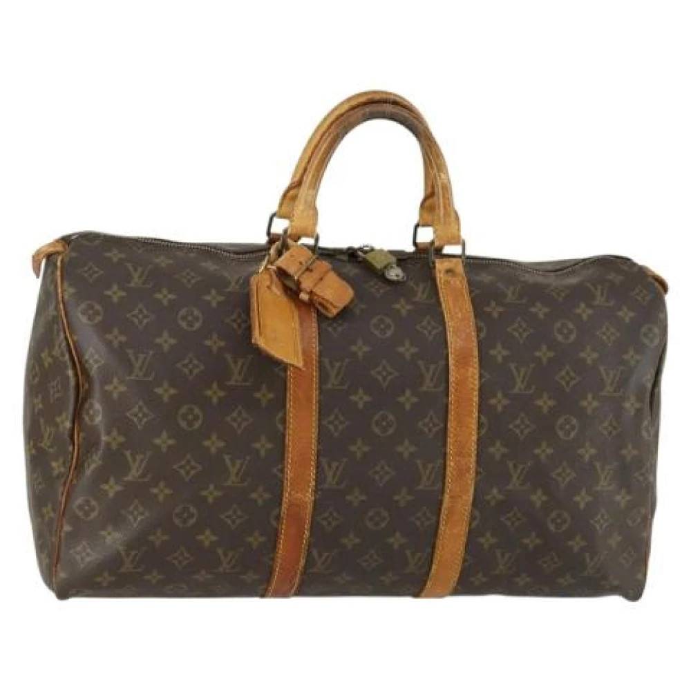 Louis Vuitton Vintage Pre-owned Weekend Taske - Vintage - Dame - Brun - ONE SIZE -