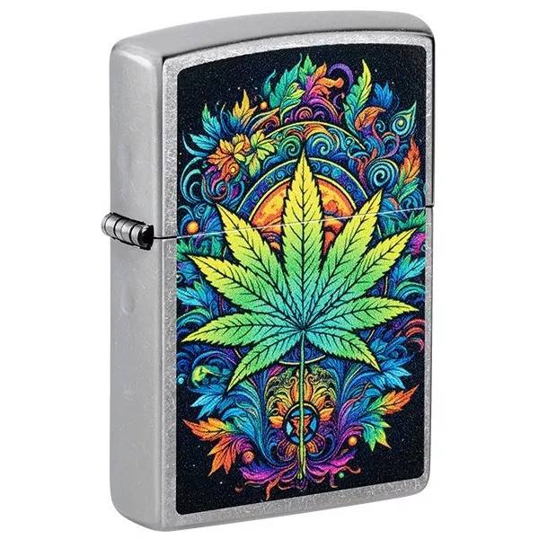 Zippo Psychedelic Cannabis