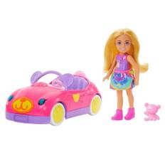 Barbie Chelsea Bil Chelsea Dockor Hxn05 docka leksak rosa vänner äventyr