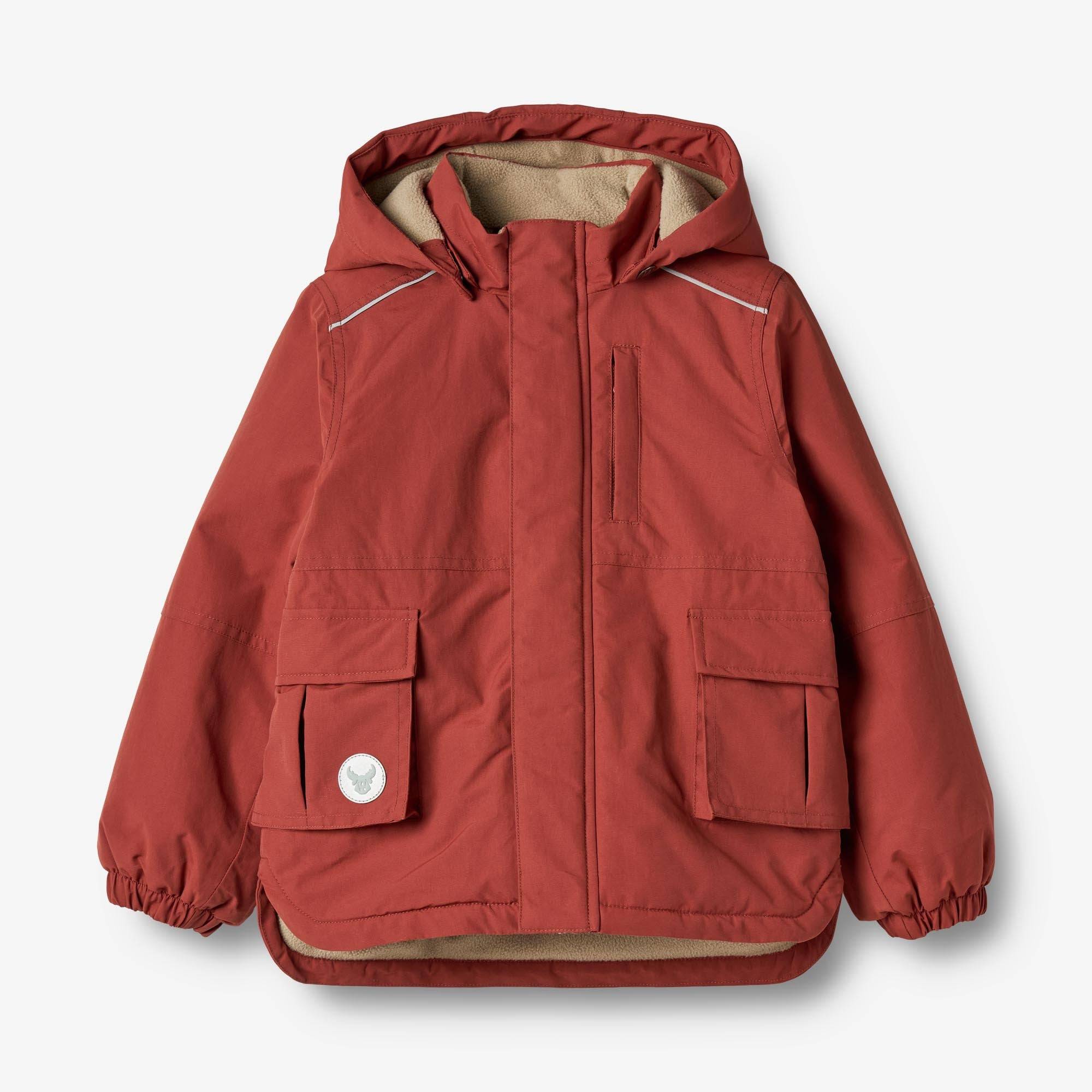 WHEAT® - Jakke Johan - red - Str 122.