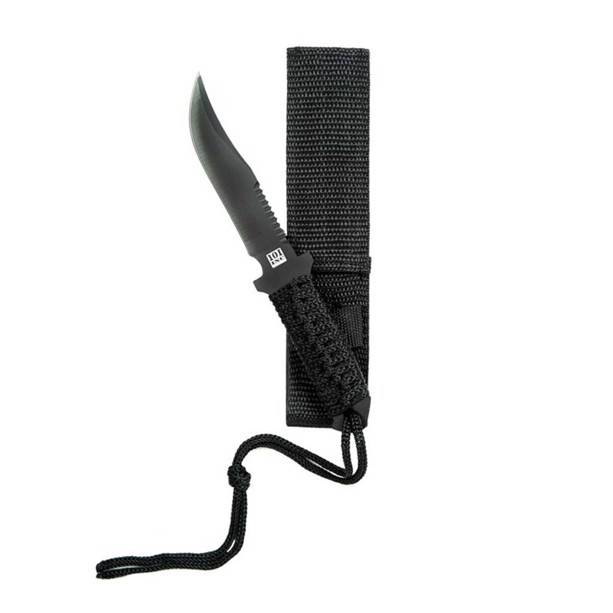 101 INC Combat Recon Kniv 7", Sort