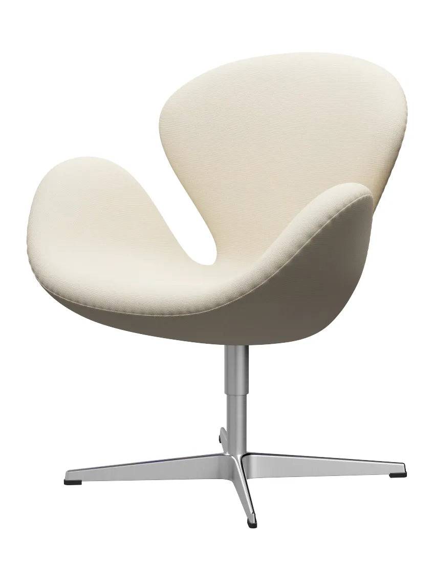 3320 Svanen i stof (prisgruppe 2) af Arne Jacobsen Hallingdal / 100 Off white - Jacobsen Plus