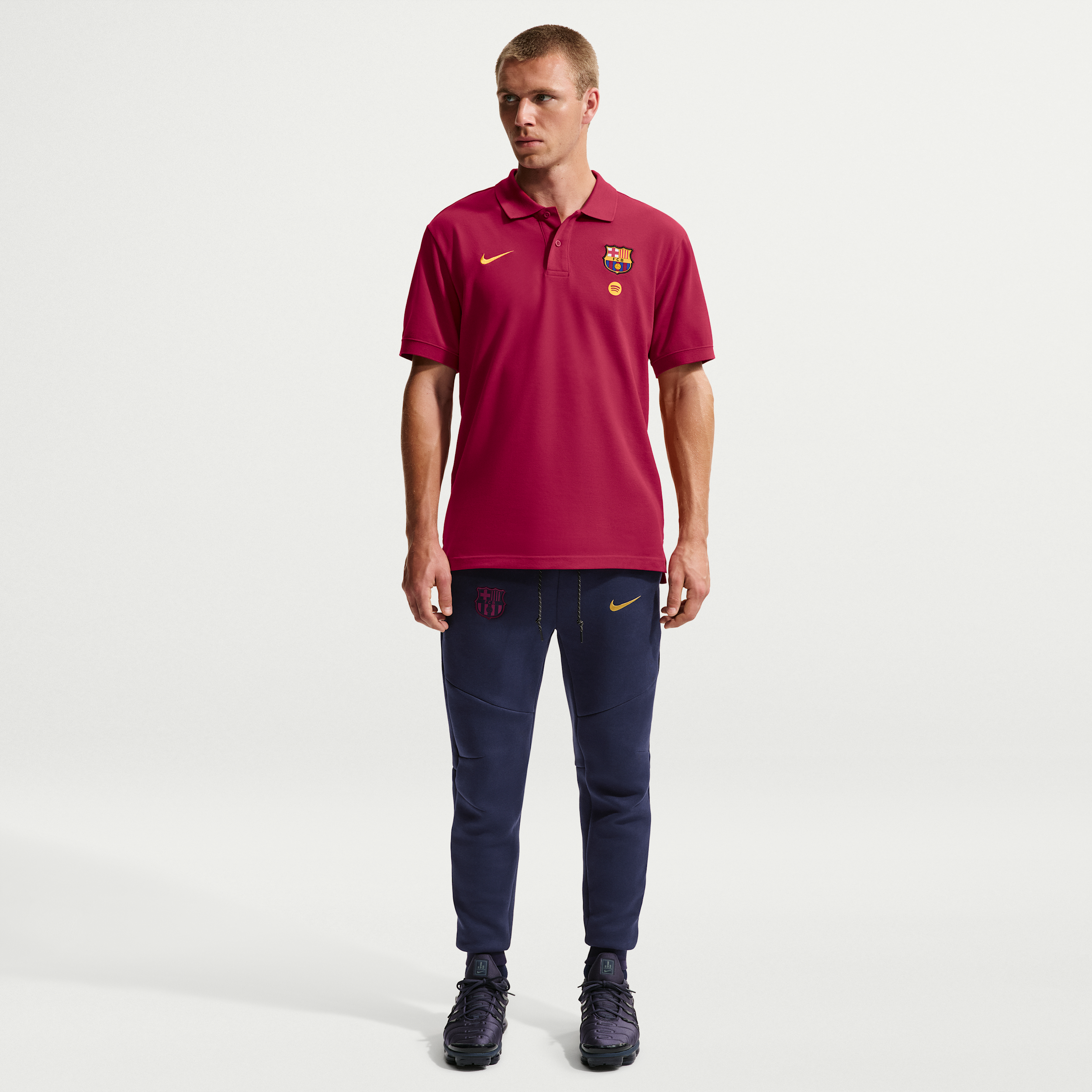 FC Barcelona Tech Fleece - Blå - 3XL
