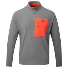 Mountain Equipment Arrow 1/4 Zip Softshellsweatere Herrer størrelse XL farve grå