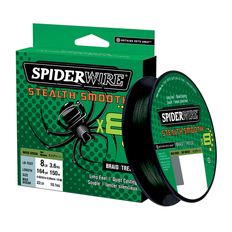 SpiderWire Stealth Smooth 8 Braid - Moss Green -300m - 2021-smooth8 2021 - 0.33 - 38,1kg