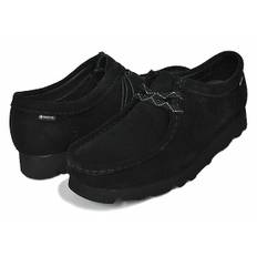 Wallabee W WALLABEE BLACK SUEDE 26169024 Black Suede Waterproof VIBRAM Sole UK4 23cm [Clarks] GORE-TEX Women's GORE-TEX Women's [Item] svart