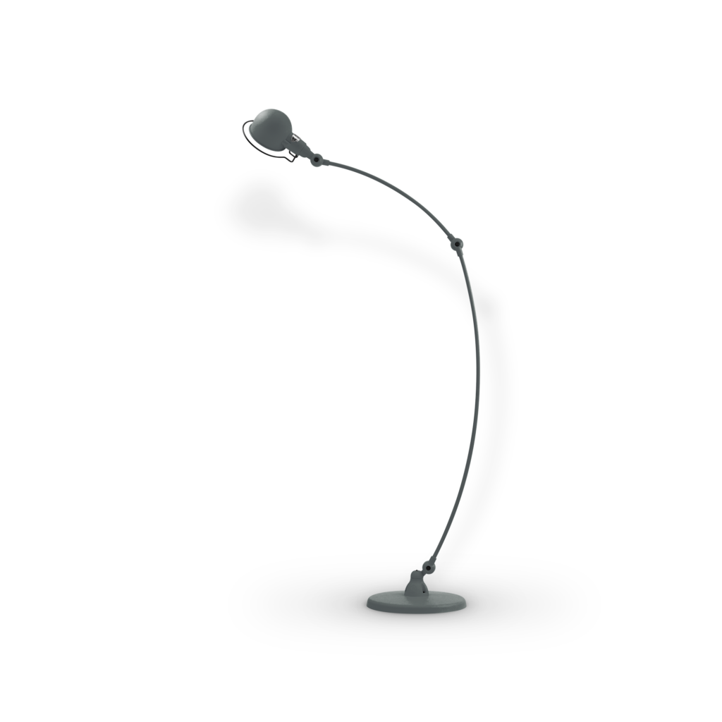 Signal SIC843 gulvlampe fra Jieldé - Granite grey / Blank