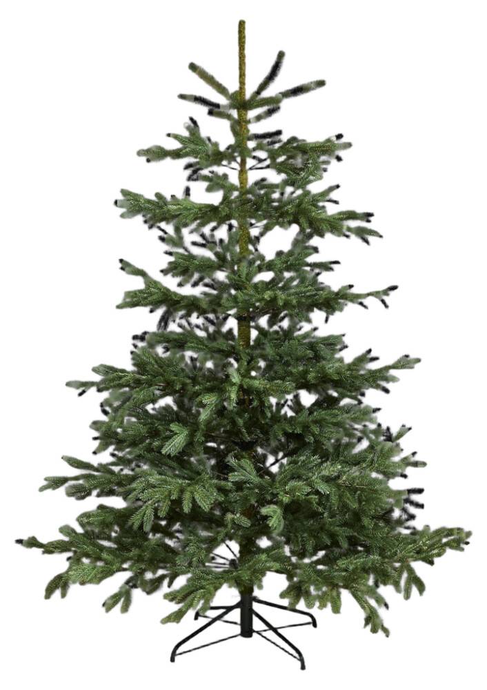 Nordic Winter kunstigt juletræ Dora plast 200x144 cm