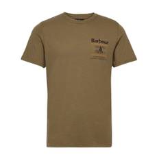 Barbour, Topp, Herr, XL, Bomull, Beacon Graphic Tee