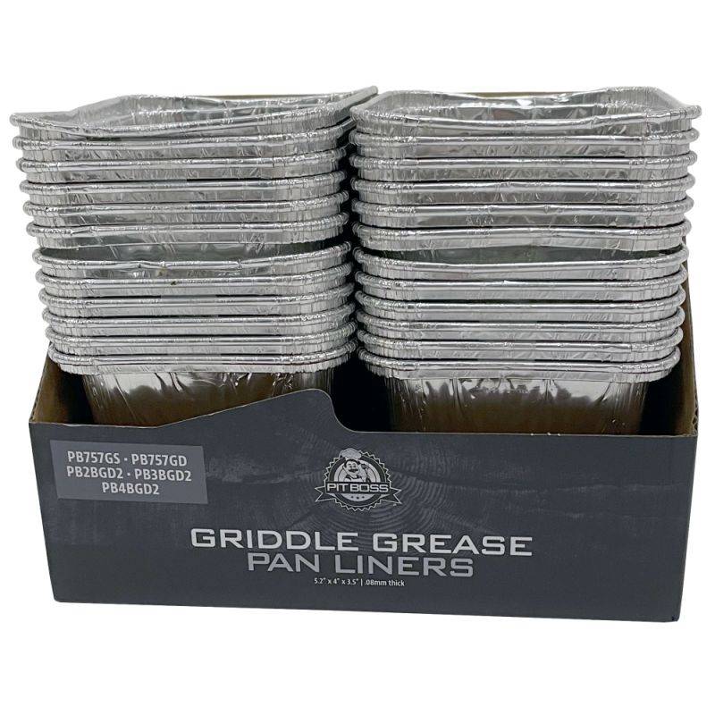 Pitboss Foliebakke Liner- Ultimate Plancha 2,3,4 Burner (6 Pack) ✓ På lager - klar til levering og afhentning
