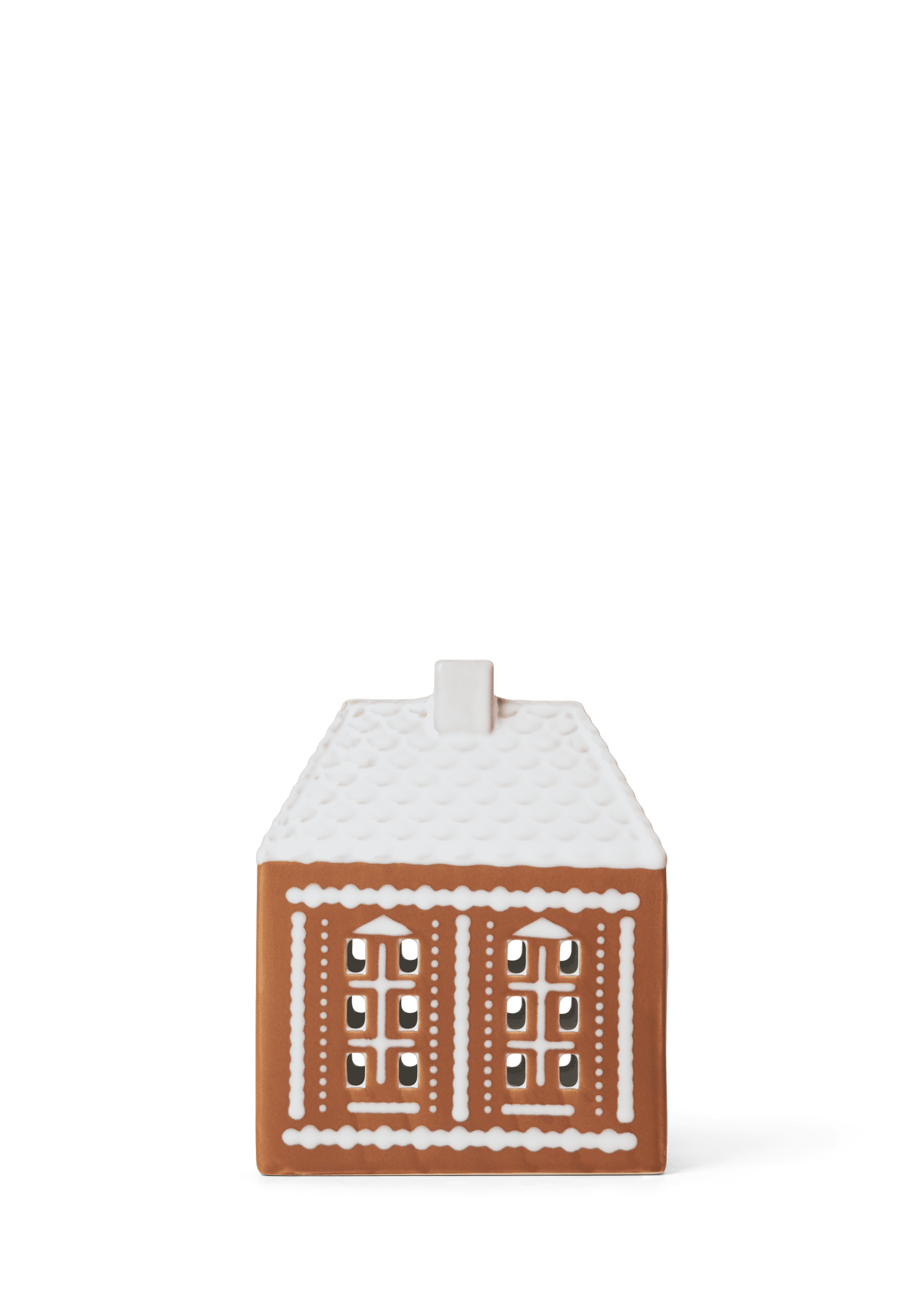 Kähler Lyshus mellem i brun fra serien Gingerbread | Køb her