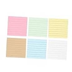 DIYEAH 12 St Memo Pads Self-stick Notes Sticky for Students Office Supplies