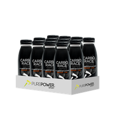 PurePower Carbo Race Energy Orange/Lime 12x330 ml - Energy Drink