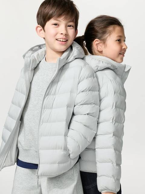 Uniqlo - Puffertech Washable Parka - Light Grey - 11-12 Years (150cm)