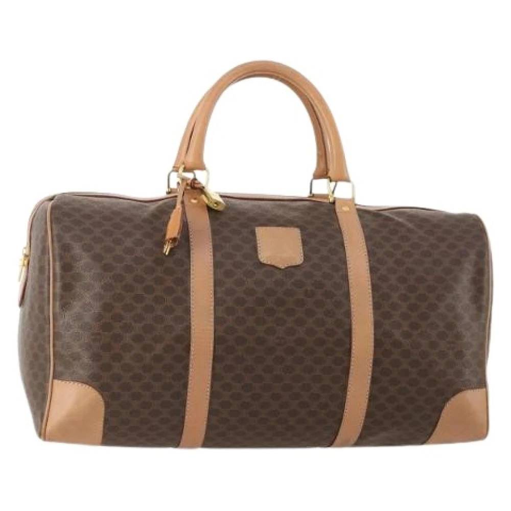 Celine Vintage Pre-owned Vintage Boston Taske - Vintage - Dame - Brun - ONE SIZE - Uld