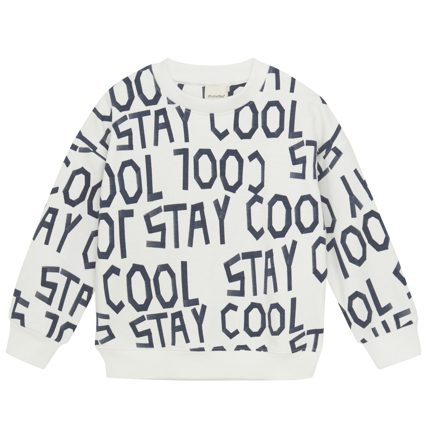 Minymo Drenge Sweatshirt - Marshmallow White - 92