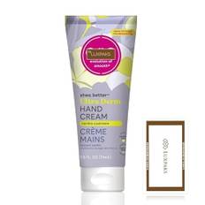 Skincare Set - Contains eos Vanilla Cashmere Hand Cream, Moisturizer for Dry Hands, Lasting Protection, 2,5 oz with a Luxpaks Cleansing Wipe
