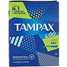 Tampax und Go super tampons, 18 stycken (1-pack)