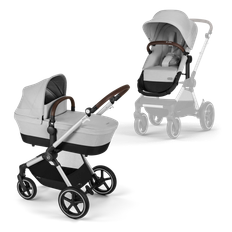 Cybex Eos Lux Kinderwagen - Zilver Frame