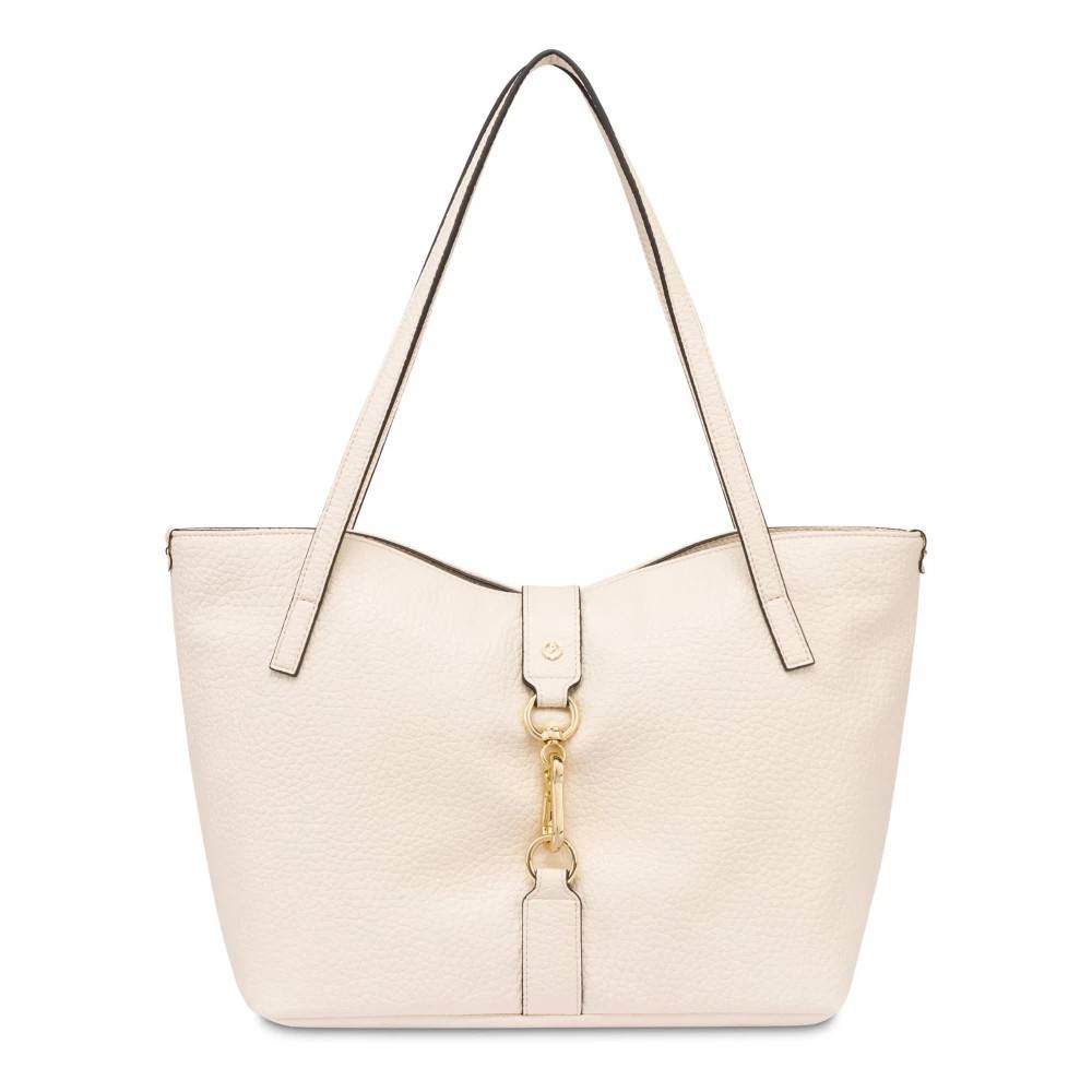 Pollini Taske med to hanke - Tasker - Dame - Beige - ONE SIZE - Uld