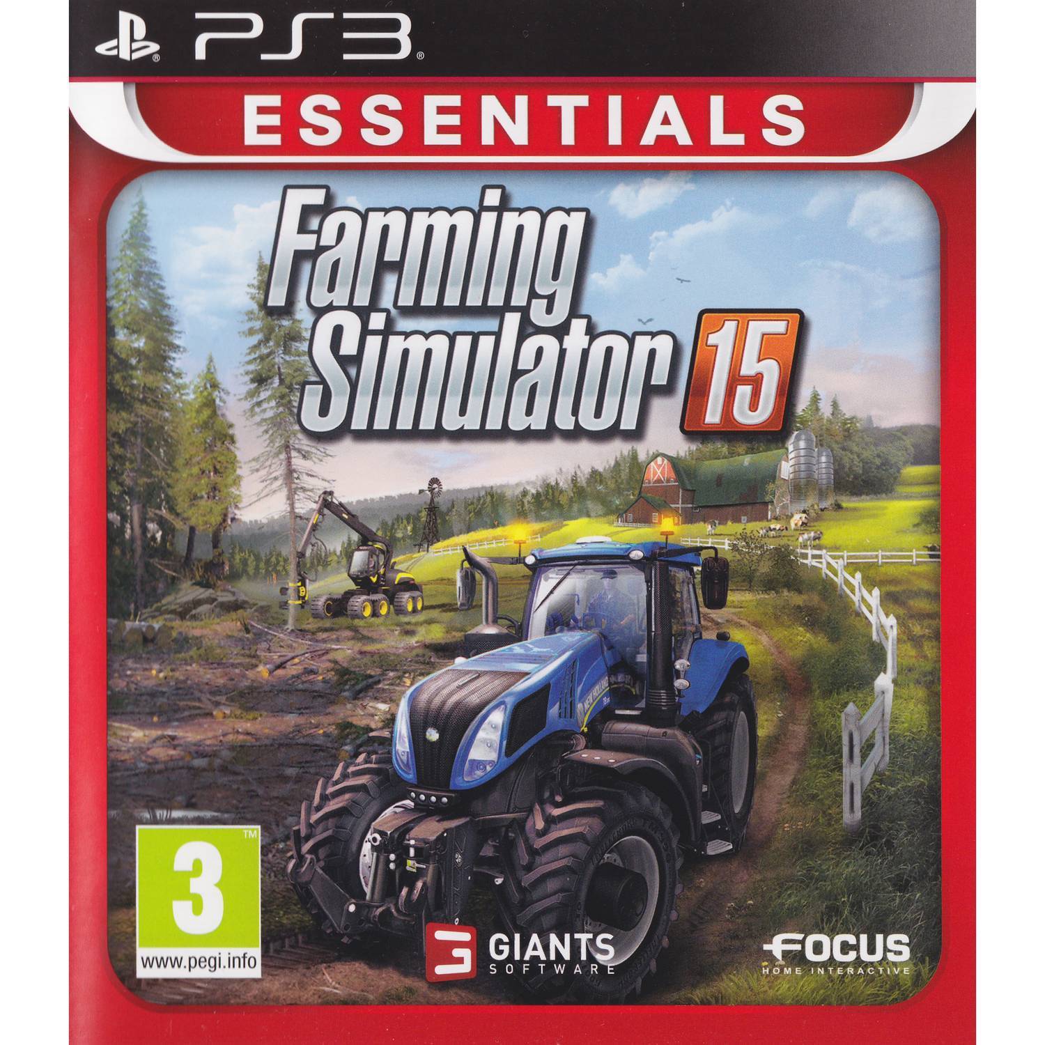 Farming Simulator 15 Playstation 3 PS3 Essentials (Begagnad)