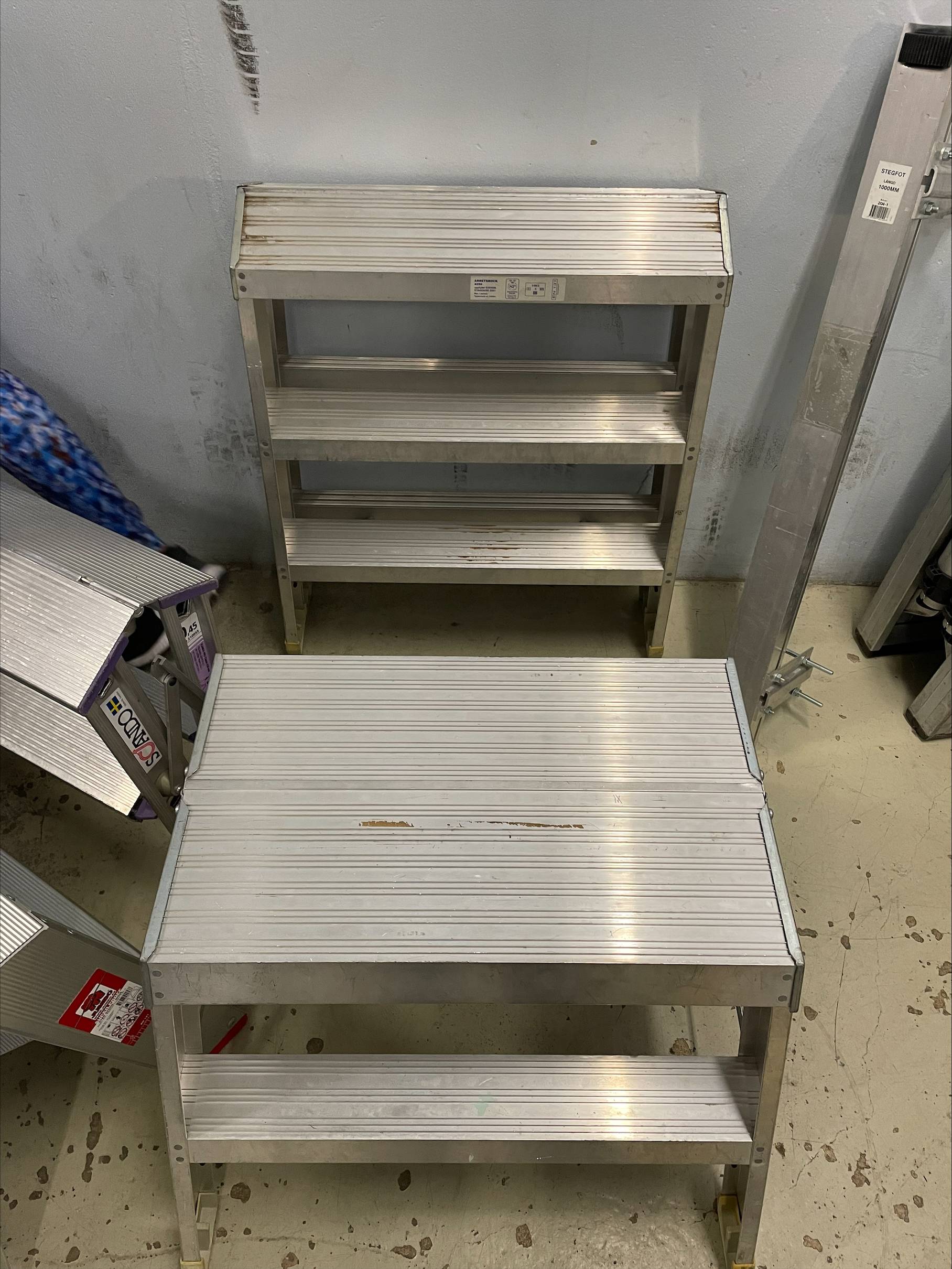 Laggo Dubbelsidiga Arbetsbock, 2x3steg