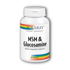 Solaray, MSM & Glucosamine, 90 Caps