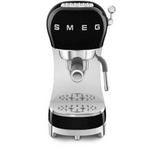 Smeg - espressomaskin i 50-talsstil - unisex - rostfritt stål - one size - Svart