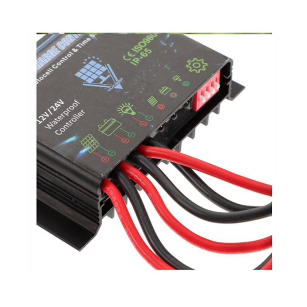 Solar Charge Controller 12v Generator Batteries Portable Regulator Panels IP65 Waterproof Long Service Protection