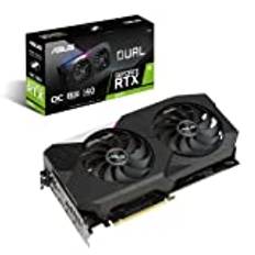 ASUS Dual Nvidia GeForce RTX 3070 V2 8GB OC Edition Gaming Grafikkarte (Lite Hash Rate (LHR), GDDR6 Speicher, PCIe 4.0, 2x HDMI 2.1, 3x DisplayPort 1.4a, DUAL-RTX3070-O8G-V2)