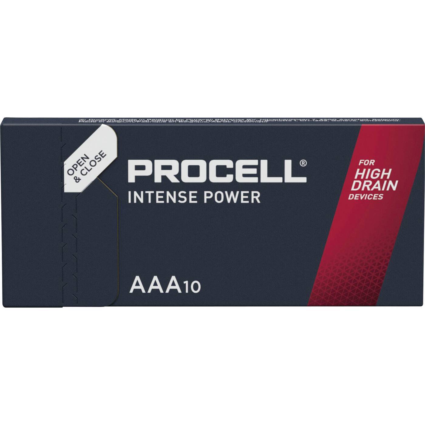 PROCELL Batteri AAA (R03) Procell Intense MN2400 Alkaliskt 1.236 Ah 1.5 V 10 st