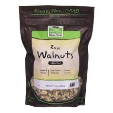 Now Foods, Walnuts Halves & Pieces Raw, 12 oz