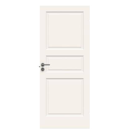 Swedoor Advance-Line Compact 03 massiv dør, 40 mm, hvid - 82,5 x 194 cm (M9x20)