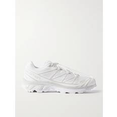 Salomon - XT-6 Advanced Rubber-Trimmed Mesh Sneakers - Men - White - UK 11.5