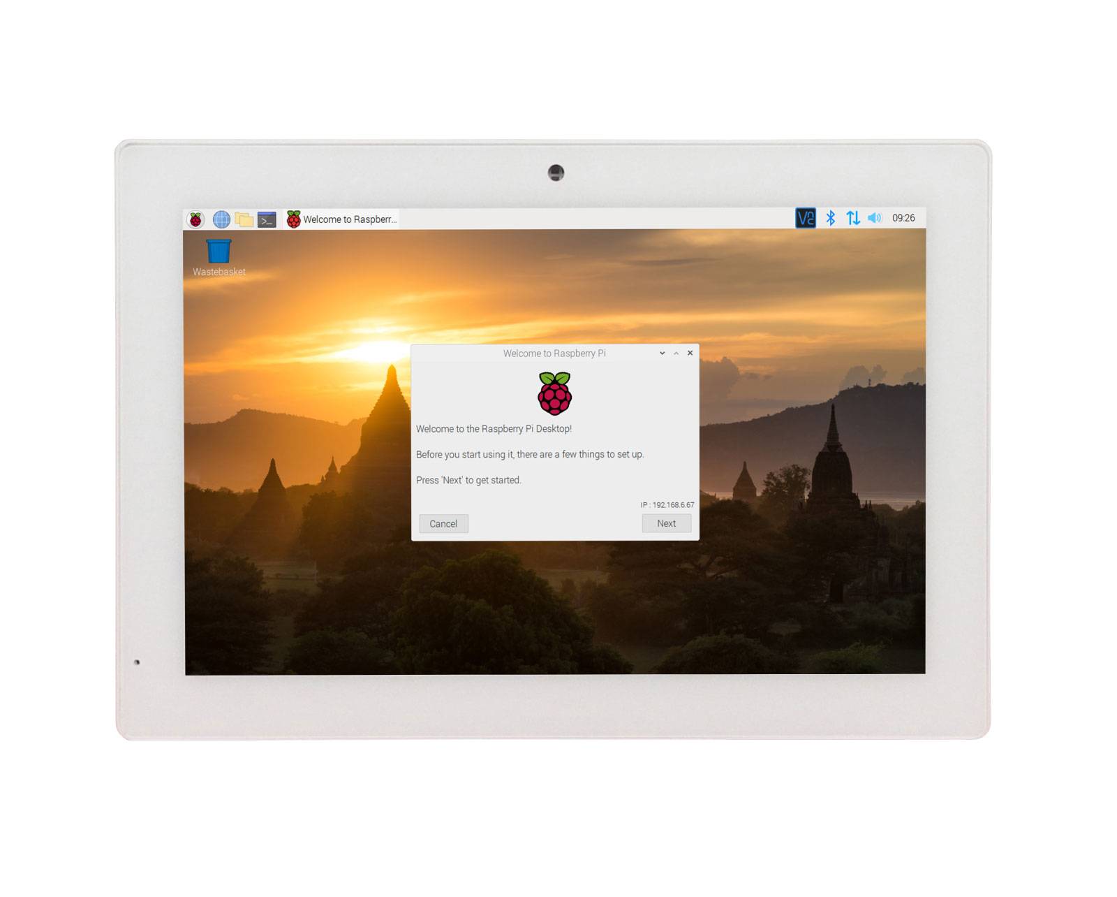 All-In-One Pi 10,1" based on Raspberry Pi CM4 White