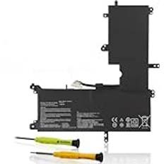 11,52 V, 42 Wh 3653 mAh, B31N1705, laptopbatteri, kompatibelt med ASUS VivoBook Flip 14, TP410, TP410U, TP410UA, TP410UF, TP410UR TP410UAR ZenBook Flip 14 UX460UA-serien