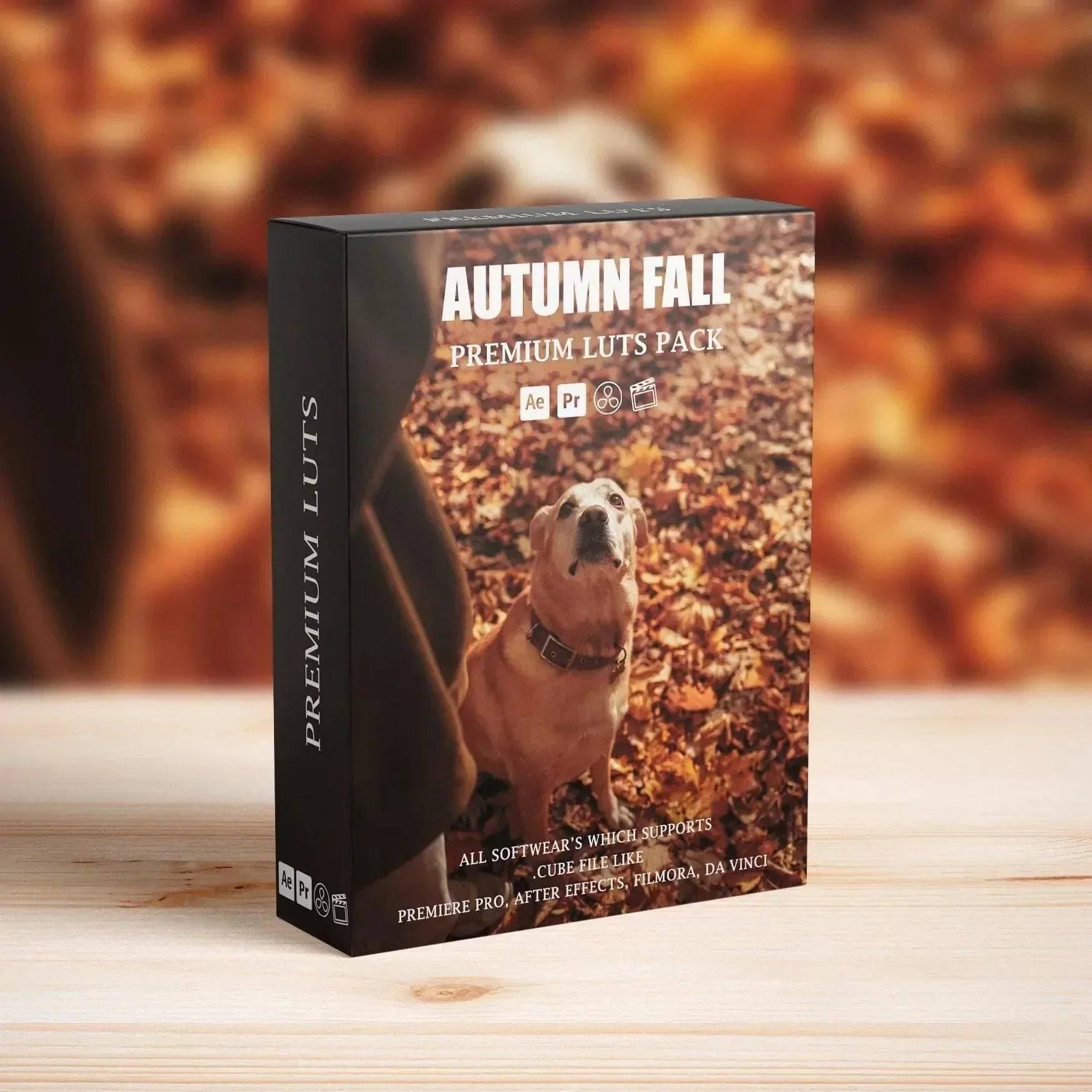 Autumn Fall Cinematic Premium Video LUTs - Extended