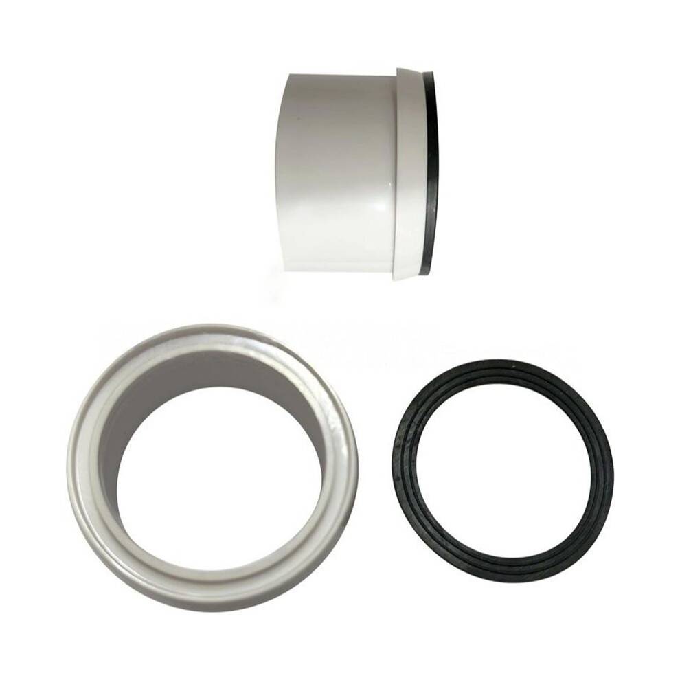 2 Inch PVC Salt Chlorinator Cell Union Kit with Nitrile O Rings Replacement Fitting for T3