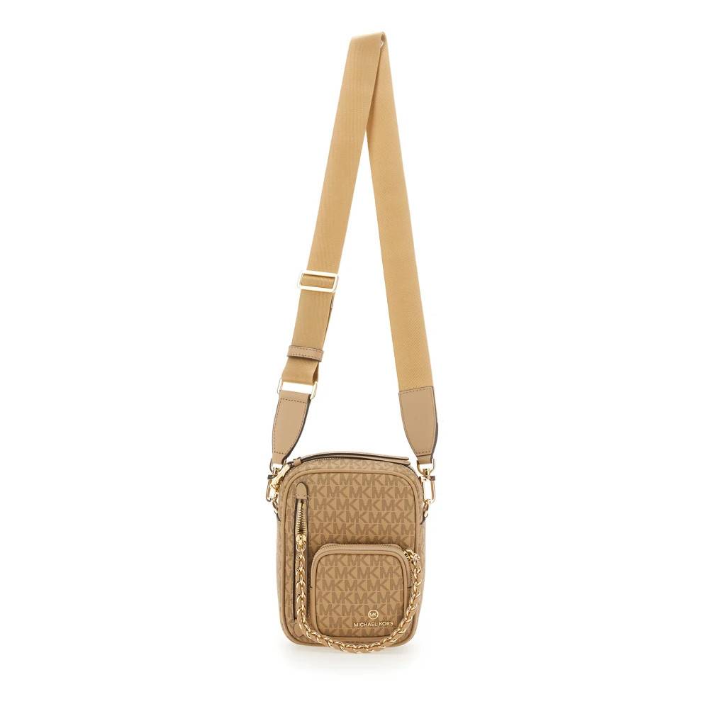 Michael Kors Elliot Crossbody Bag - Tasker - Dame - Beige - ONE SIZE - Uld