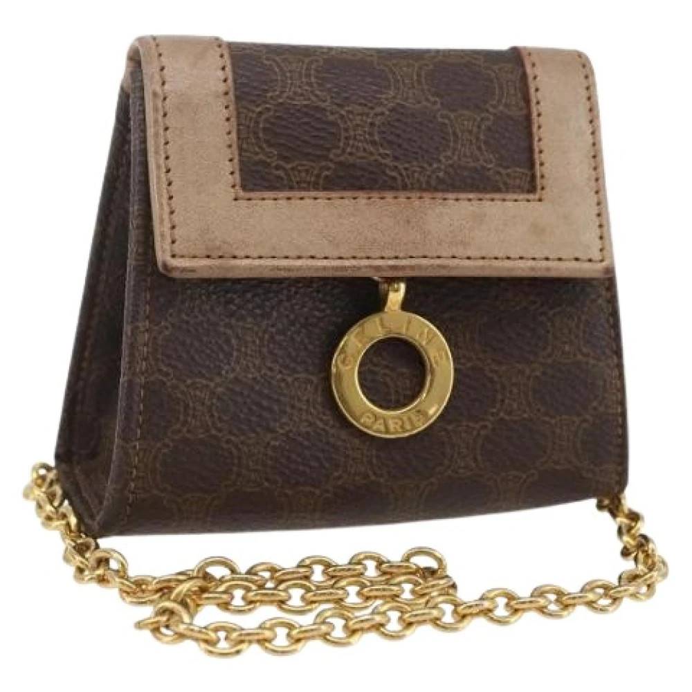Celine Vintage Pre-owned Vintage Mini Taske - Vintage - Dame - Brun - ONE SIZE - Tyl