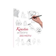 Tukan Förlag Konsten att teckna : 250 motiv (bok, danskt band)