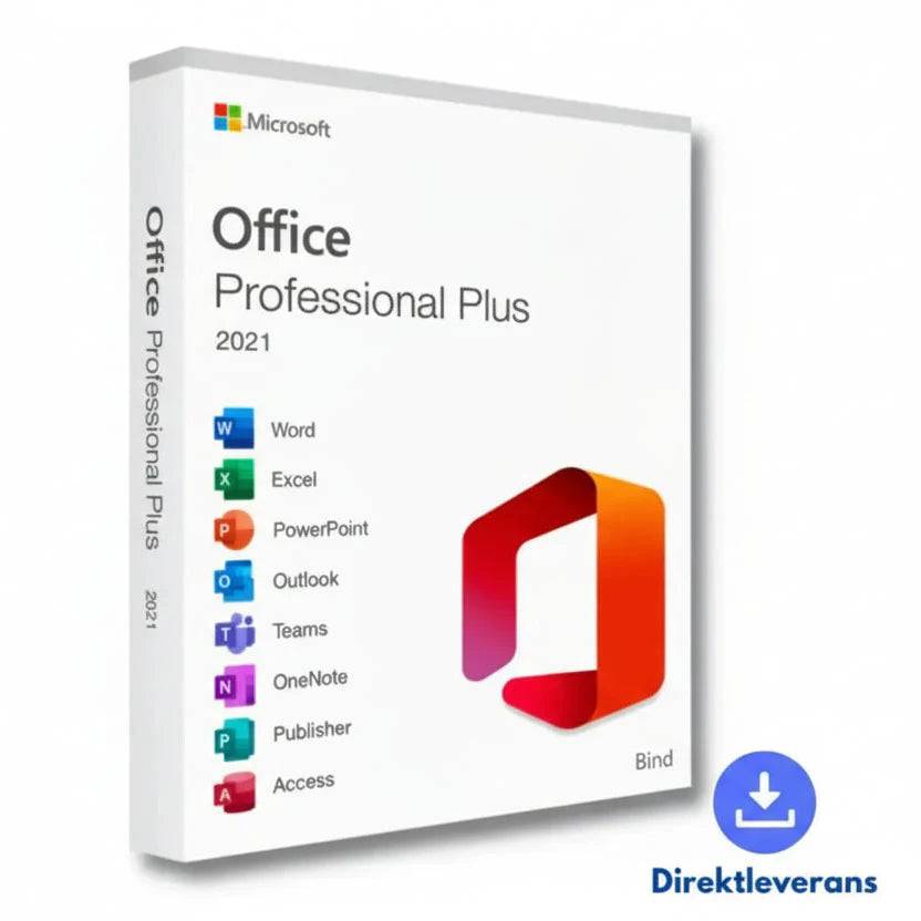 Microsoft Office 2021 Pro Plus | Bind - Aktivera via Setup.Office